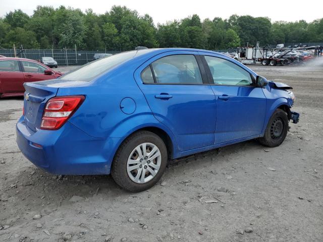 1G1JB5SG3H4131233 - 2017 CHEVROLET SONIC LS 蓝色 照片 3