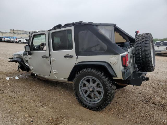 1J4BA5H15BL521842 - 2011 JEEP WRANGLER U SAHARA GRAY photo 2