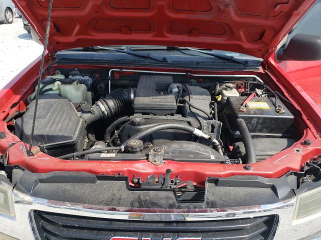 1GTDT136248141979 - 2004 GMC CANYON RED photo 11