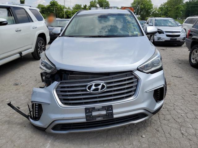 KM8SM4HF0HU187480 - 2017 HYUNDAI SANTA FE SE SILVER photo 5