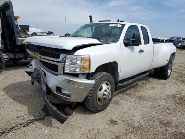 1GC5C0C87DZ214807 - 2013 CHEVROLET SILVERADO C3500 LT WHITE photo 1