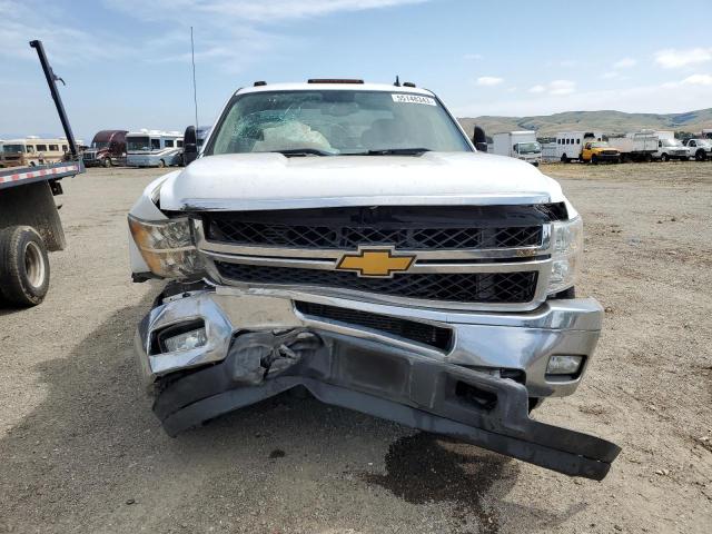 1GC5C0C87DZ214807 - 2013 CHEVROLET SILVERADO C3500 LT WHITE photo 5