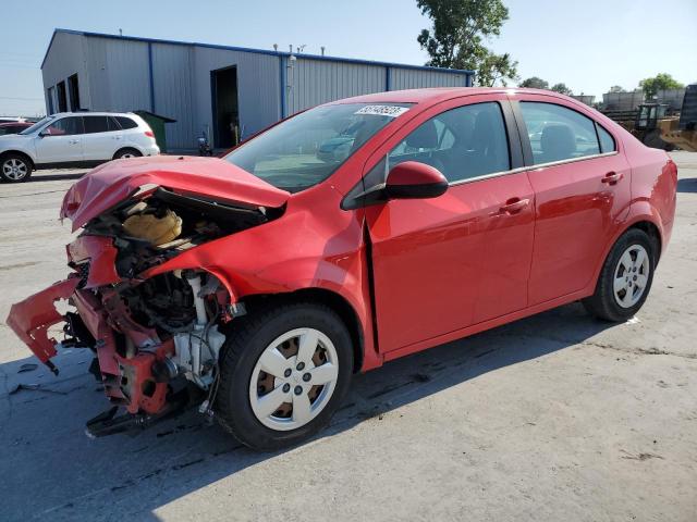 1G1JA5SH1F4151845 - 2015 CHEVROLET SONIC LS 红色 照片 1