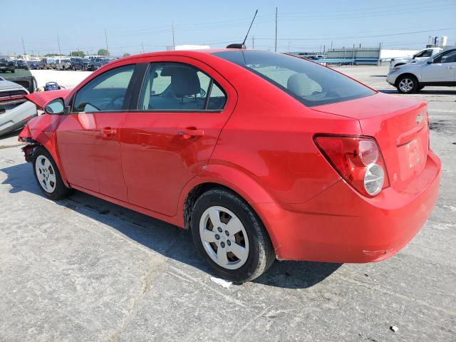 1G1JA5SH1F4151845 - 2015 CHEVROLET SONIC LS 红色 照片 2