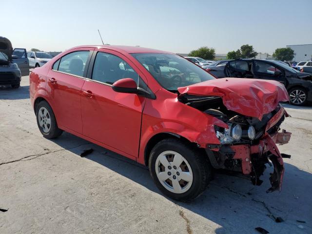 1G1JA5SH1F4151845 - 2015 CHEVROLET SONIC LS 红色 照片 4