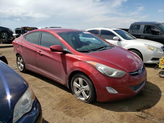 5NPDH4AE9DH432882 - 2013 HYUNDAI ELANTRA GLS RED photo 4