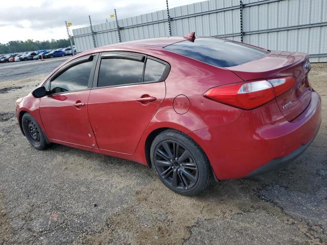 KNAFK4A64G5471545 - 2016 KIA FORTE LX BURGUNDY photo 2