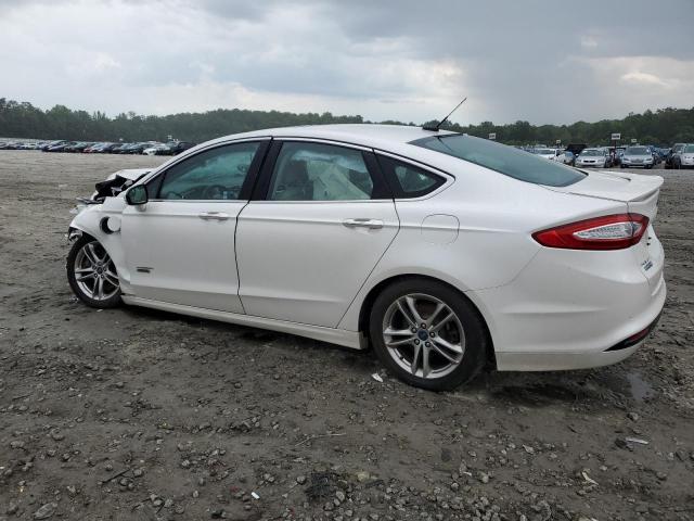 3FA6P0SU1FR221319 - 2015 FORD FUSION TITANIUM PHEV WHITE photo 2