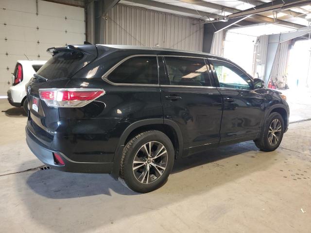5TDJKRFH1GS251892 - 2016 TOYOTA HIGHLANDER XLE BLACK photo 3