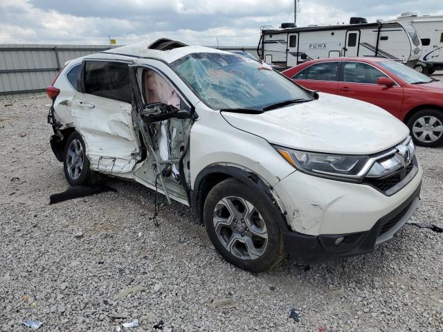 2HKRW2H55HH685628 - 2017 HONDA CR-V EX Weiß Foto 4