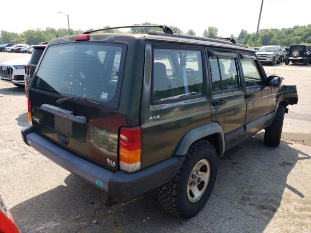 1J4FJ68SXVL513188 - 1997 JEEP CHEROKEE SPORT GREEN photo 3