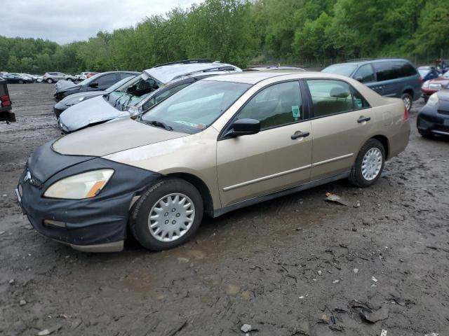 1HGCM56187A187766 - 2007 HONDA ACCORD VALUE BEIGE photo 1