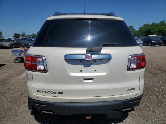 5GZEV33758J264871 - 2008 SATURN OUTLOOK XR თეთრი ფოტო 6