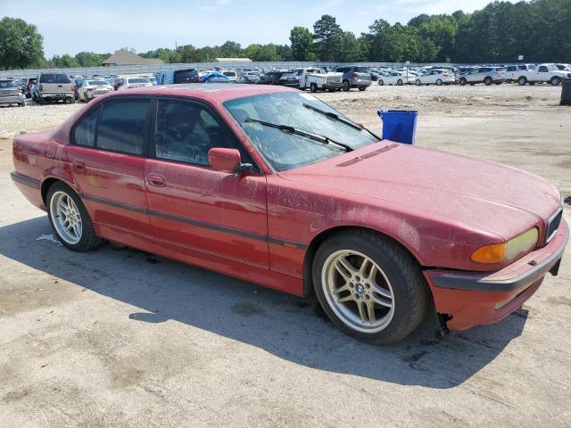 WBAGG8341YDN78908 - 2000 BMW 740 I AUTOMATIC RED photo 4