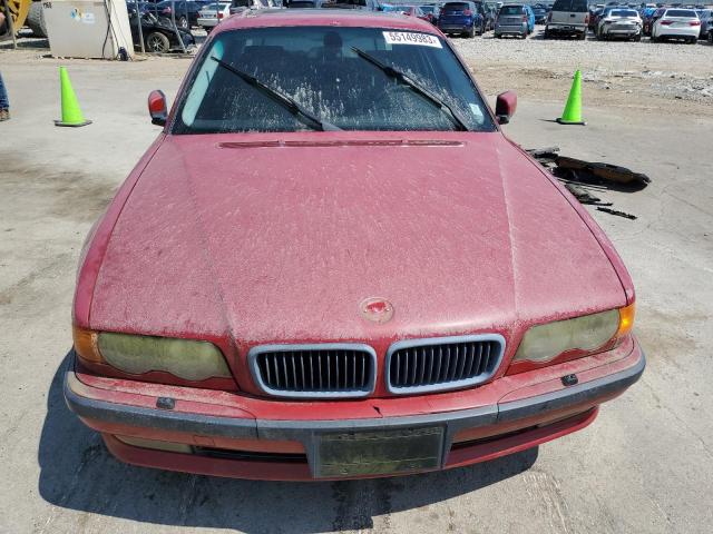 WBAGG8341YDN78908 - 2000 BMW 740 I AUTOMATIC Rot Foto 5
