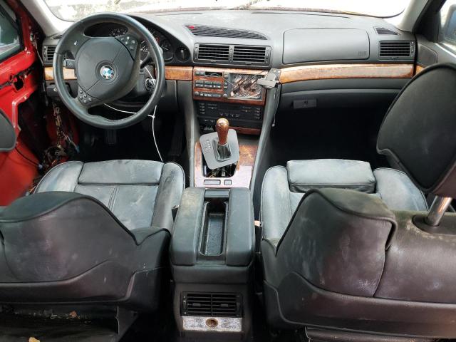 WBAGG8341YDN78908 - 2000 BMW 740 I AUTOMATIC Rot Foto 8