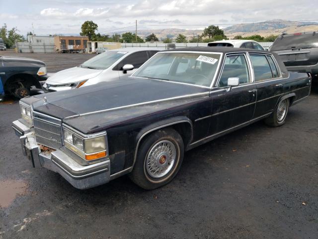 1G6AW6986E9098441 - 1984 CADILLAC FLEETWOOD BROUGHAM BLACK photo 1