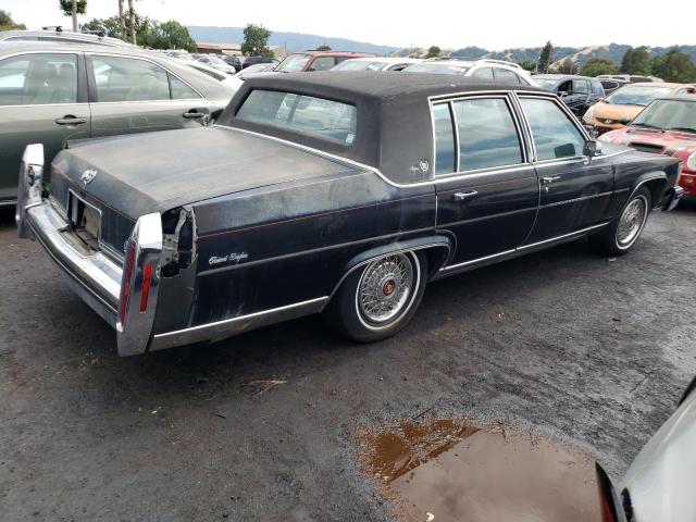 1G6AW6986E9098441 - 1984 CADILLAC FLEETWOOD BROUGHAM BLACK photo 3