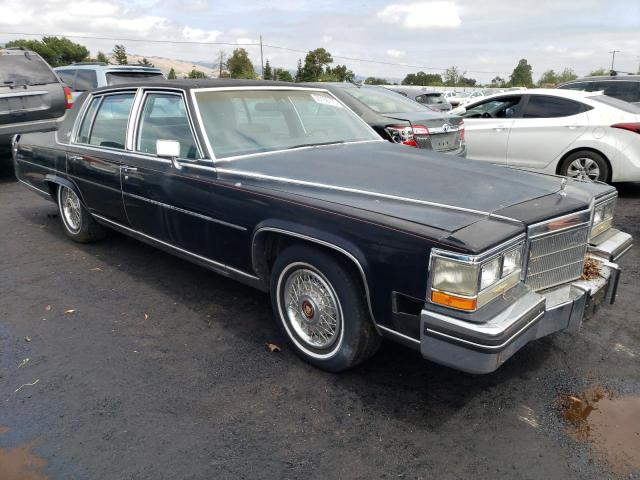 1G6AW6986E9098441 - 1984 CADILLAC FLEETWOOD BROUGHAM BLACK photo 4