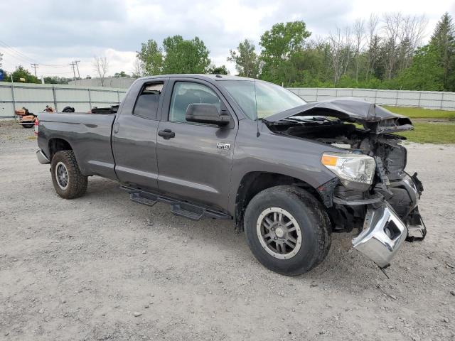 5TFTY5F10EX008472 - 2014 TOYOTA TUNDRA DOUBLE CAB SR/SR5 GRAY photo 4