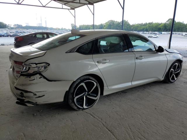 1HGCV2F37KA007117 - 2019 HONDA ACCORD SPORT WHITE photo 3