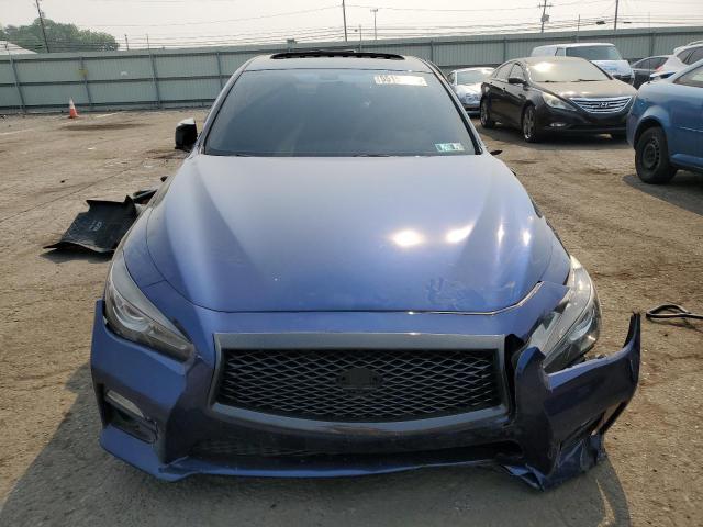 JN1EV7AR2HM833996 - 2017 INFINITI Q50 PREMIUM BLUE photo 5