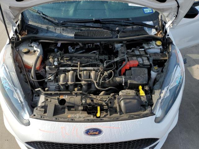 3FADP4DJ7KM141029 - 2019 FORD FIESTA ST WHITE photo 11