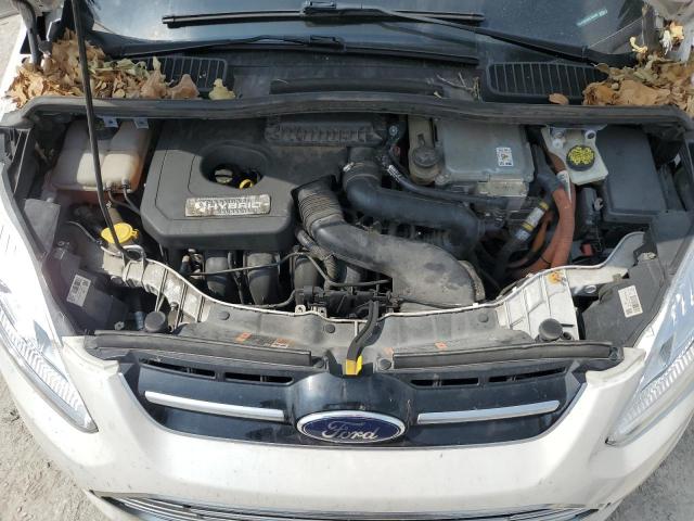 1FADP5DU9HL105398 - 2017 FORD C-MAX TITANIUM WHITE photo 12