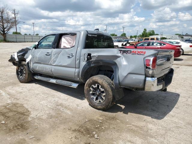 3TMCZ5AN5MM371720 - 2021 TOYOTA TACOMA DOUBLE CAB GRAY photo 2