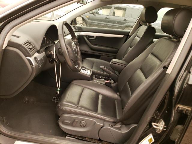 WAUAF78E98A161039 - 2008 AUDI A4 2.0T BLACK photo 7