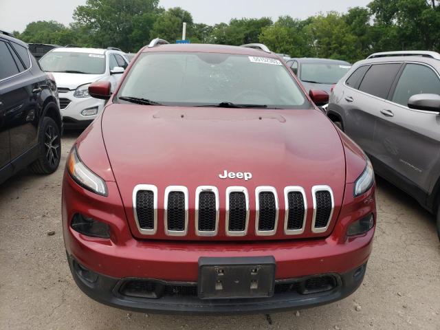 1C4PJMCS1HW527697 - 2017 JEEP CHEROKEE LATITUDE MAROON photo 5