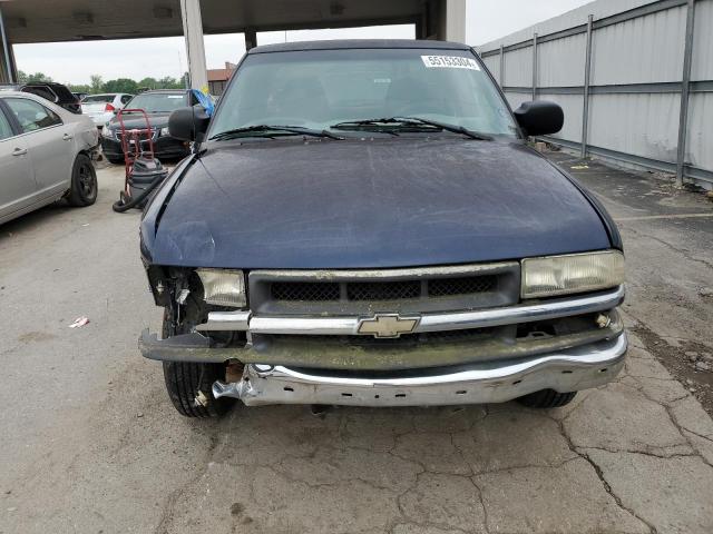 1GCCS19W0Y8295005 - 2000 CHEVROLET S TRUCK S10 BLUE photo 5