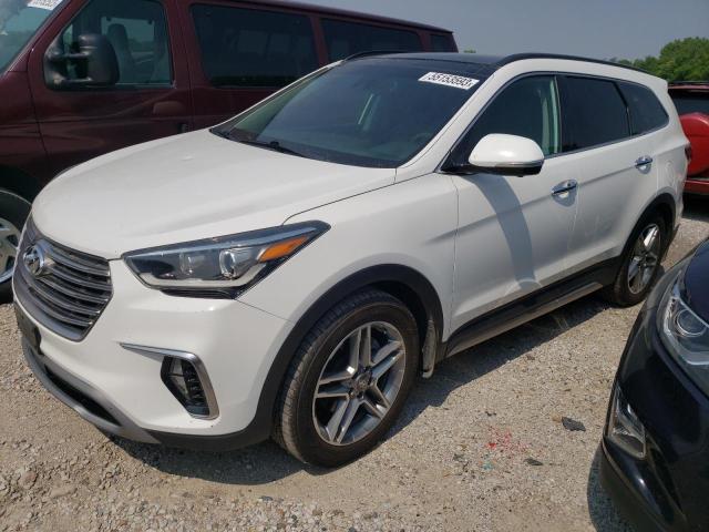 KM8SRDHF9KU309049 - 2019 HYUNDAI SANTA FE X SE ULTIMATE WHITE photo 1