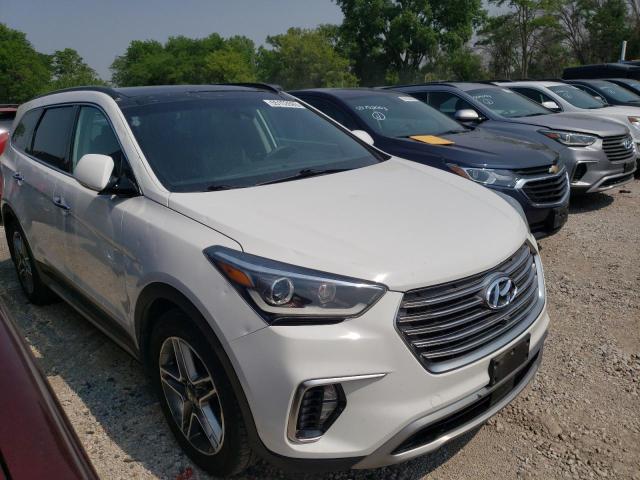 KM8SRDHF9KU309049 - 2019 HYUNDAI SANTA FE X SE ULTIMATE WHITE photo 4