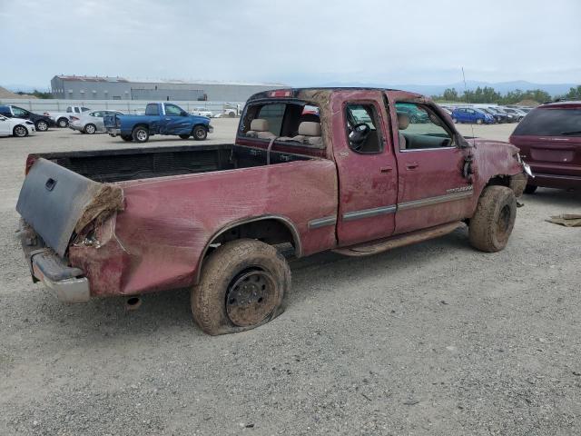 5TBBT44182S235474 - 2002 TOYOTA TUNDRA ACCESS CAB 红色 照片 3