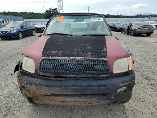 5TBBT44182S235474 - 2002 TOYOTA TUNDRA ACCESS CAB 红色 照片 5