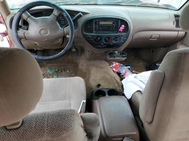5TBBT44182S235474 - 2002 TOYOTA TUNDRA ACCESS CAB 红色 照片 8