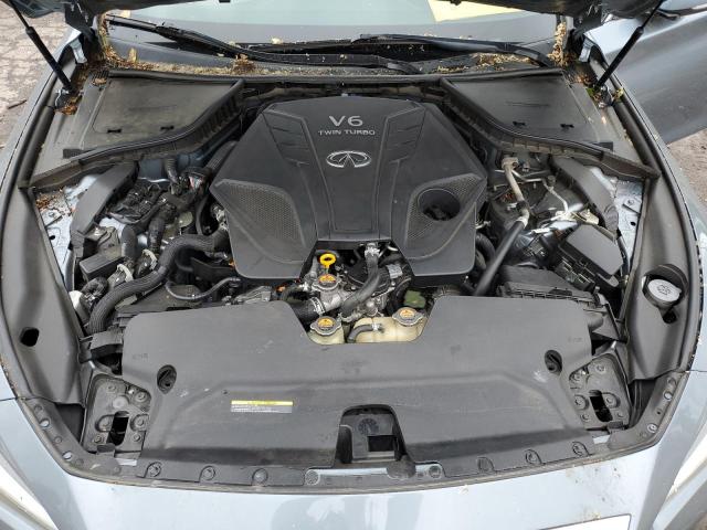 JN1EV7AP9KM540375 - 2019 INFINITI Q50 LUXE BLUE photo 11