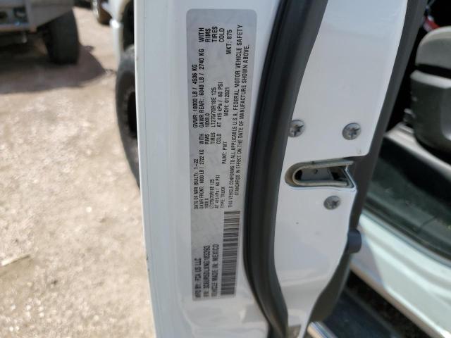 3C6UR5DLXNG183393 - 2022 RAM 2500 BIG HORN/LONE STAR WHITE photo 12