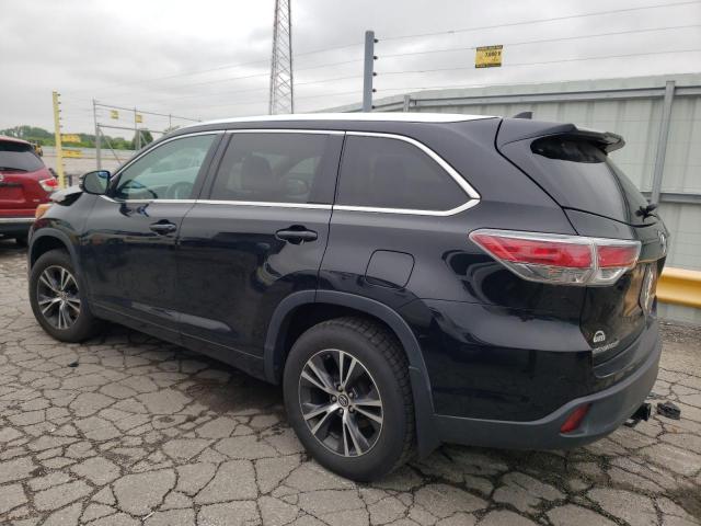 5TDJKRFH3GS309095 - 2016 TOYOTA HIGHLANDER XLE Qara foto 2