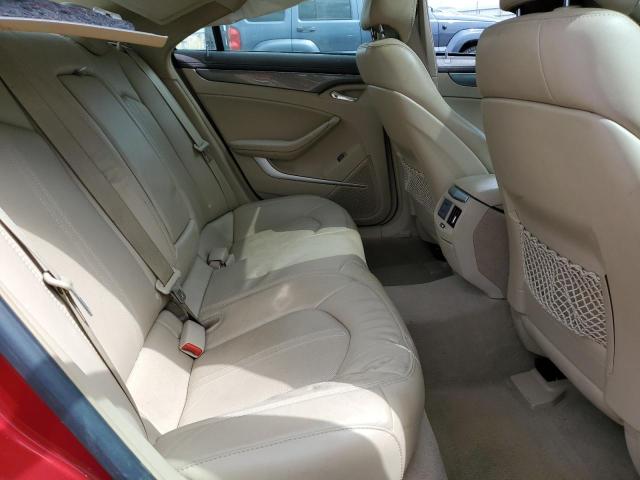 1G6DF577690168578 - 2009 CADILLAC CTS RED photo 10