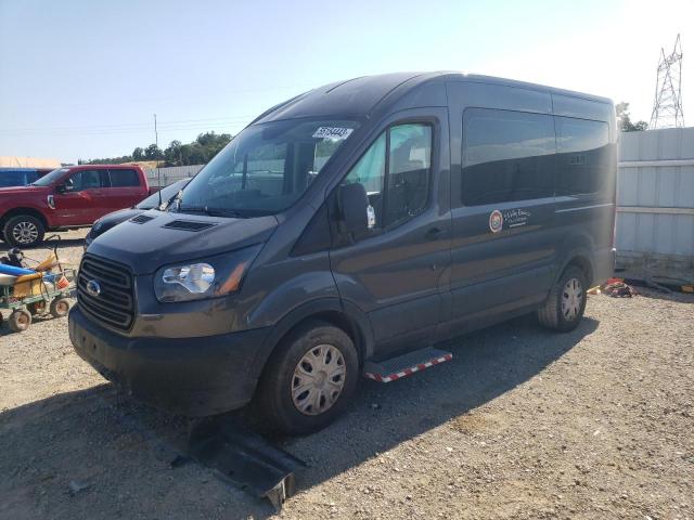 1FDZK1CM3KKA63330 - 2019 FORD TRANSIT T-150 GRAY photo 1