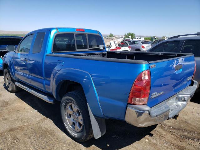 5TETU62N65Z051538 - 2005 TOYOTA TACOMA PRERUNNER ACCESS CAB BLUE photo 2