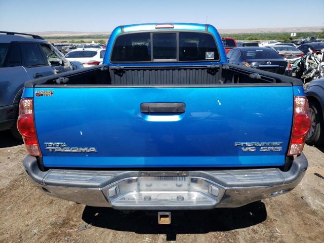 5TETU62N65Z051538 - 2005 TOYOTA TACOMA PRERUNNER ACCESS CAB BLUE photo 6