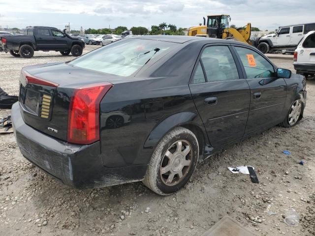 1G6DM57N130112012 - 2003 CADILLAC CTS BLACK photo 3