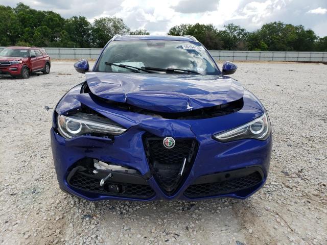 ZASPAJAN2L7C92202 - 2020 ALFA ROMEO STELVIO BLUE photo 5