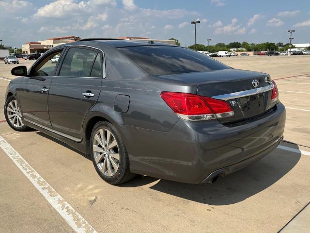 4T1BK3DB4BU382928 - 2011 TOYOTA AVALON BASE GRAY photo 3