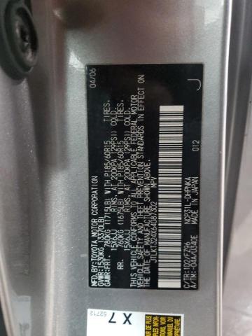 JTLKT324X64087302 - 2006 TOYOTA SCION XB SILVER photo 13