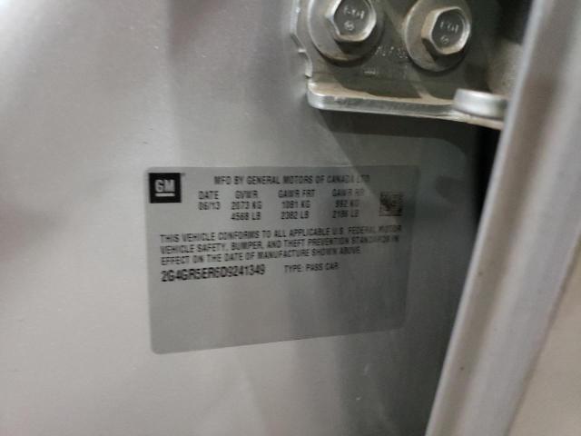 2G4GR5ER6D9241349 - 2013 BUICK REGAL 银色 照片 13