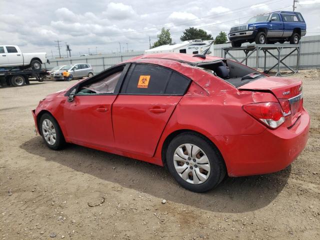 1G1PC5SGXG7219328 - 2016 CHEVROLET CRUZE LIMI LS RED photo 2